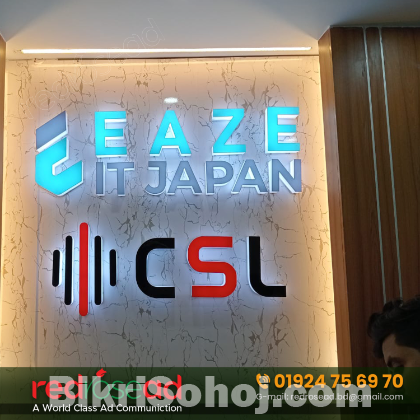 Acrylic Led Logo Sign BD